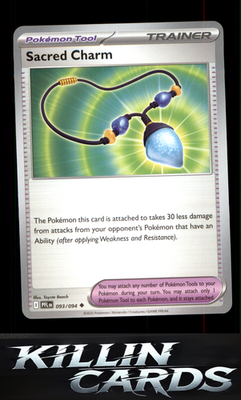 Sacred Charm - 093/094 093/094 Pokemon Uncommon ME02: Phantasmal Flames Card NM