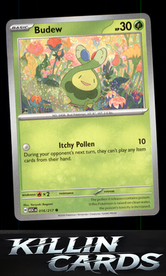 Budew - 016/217 016/217 Pokemon Common ME: Ascended Heroes Card NM