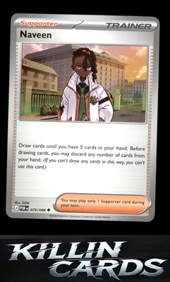 Naveen - 079/088 079/088 Pokemon Uncommon ME03: Perfect Order Card NM
