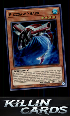 Buzzsaw Shark OP26-EN007 YuGiOh Super Rare OTS Tournament Pack 26 Card NM