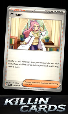 Miriam - 179/198 179/198 Pokemon Uncommon SV01: Scarlet & Violet Base Set Card N