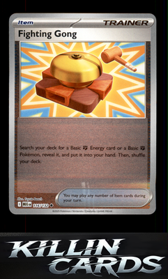 Reverse Holofoil Fighting Gong - 116/132 116/132 Pokemon Uncommon ME01: Mega Evo