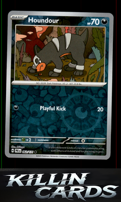 Reverse Holofoil Houndour 062/131 Pokemon Common SV: Prismatic Evolutions Card N