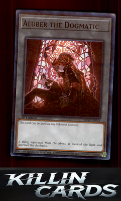 1st Edition Aluber the Dogmatic SDAZ-EN051 YuGiOh Common Structure Deck: Albaz S