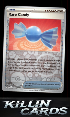 Reverse Holofoil Rare Candy - 191/198 191/198 Pokemon Common SV01: Scarlet & Vio