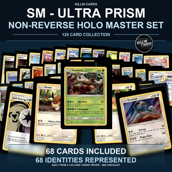 Pokemon TCG SM - Ultra Prism C/UC/R Standard Set 68 Cards
