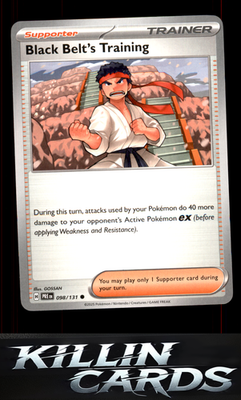 Black Belt's Training - 098/131 098/131 Pokemon Common SV: Prismatic Evolutions