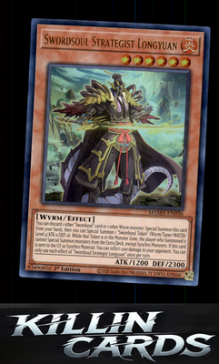 Swordsoul Strategist Longyuan MAMA-EN036 YuGiOh Ultra Rare Magnificent Mavens Ca