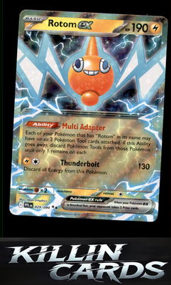 Rotom ex - 029/094 029/094 Pokemon Double Rare ME02: Phantasmal Flames Card NM