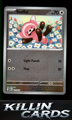 Reverse Holofoil Stufful - 111/132 111/132 Pokemon Common ME01: Mega Evolution C
