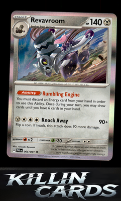 Revavroom - 065/091 065/091 Pokemon Rare SV: Paldean Fates Card NM