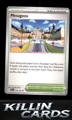Mesagoza - 178/198 178/198 Pokemon Uncommon SV01: Scarlet & Violet Base Set Card