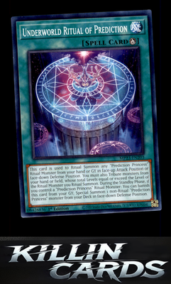 1st Edition Underworld Ritual of Prediction MP23-EN203 YuGiOh Common 25th Annive