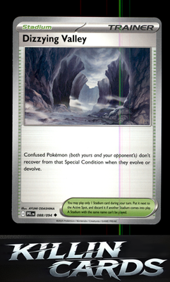 Dizzying Valley 088/094 Pokemon Uncommon ME02: Phantasmal Flames Card NM