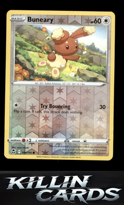 Buneary 144/195 Pokemon Common SWSH12: Silver Tempest Card NM