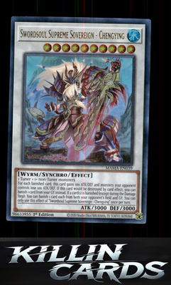 1st Edition Swordsoul Supreme Sovereign - Chengying MAMA-EN039 YuGiOh Ultra Rare