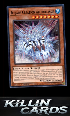 1st Edition Icejade Creation Aegirocassis MP23-EN121 YuGiOh Common 25th Annivers