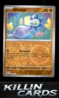 Reverse Holofoil Glimmet - 124/193 124/193 Pokemon Common SV02: Paldea Evolved C