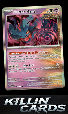 Flutter Mane 043/131 Pokemon Rare SV: Prismatic Evolutions Card NM