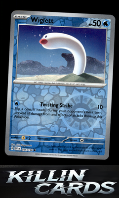 Reverse Holofoil Wiglett - 055/198 055/198 Pokemon Common SV01: Scarlet & Violet