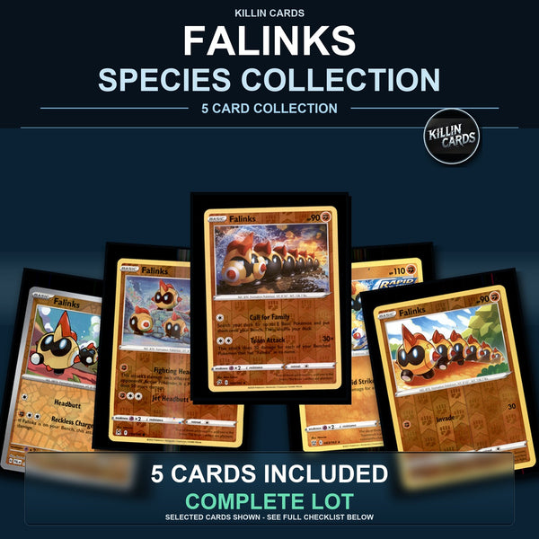 Pokemon TCG Falinks Species Collection 5 Different Cards