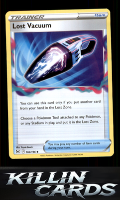 Lost Vacuum 162/196 Pokemon Uncommon SWSH11: Lost Origin Card NM