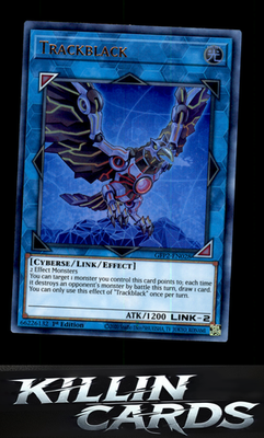 1st Edition Trackblack GFP2-EN028 YuGiOh Ultra Rare Ghosts From the Past: The 2n