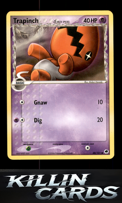 Trapinch - 068/101 (Delta Species) 68/101 Pokemon Common Dragon Frontiers Card N