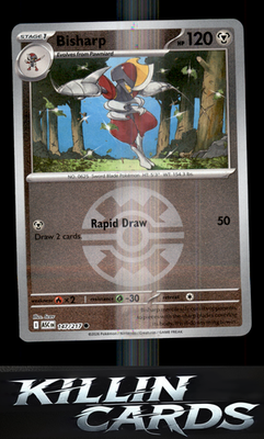 Reverse Holofoil Bisharp (Quick Ball) 147/217 Pokemon Common ME: Ascended Heroes