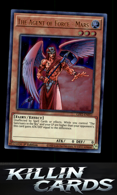 1st Edition The Agent of Force - Mars GFP2-EN051 YuGiOh Ultra Rare Ghosts From t