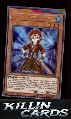 1st Edition Shurit, Strategist of the Nekroz DUPO-EN084 YuGiOh Ultra Rare Duel P