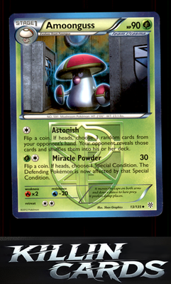Amoonguss (Team Plasma) 13/135 Pokemon Uncommon Plasma Storm Card NM