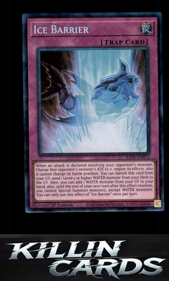Ice Barrier (Platinum Secret Rare) ra01-en071 YuGiOh Platinum Secret Rare 25th A