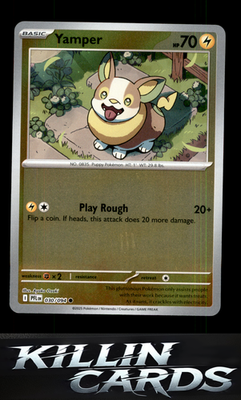 Reverse Holofoil Yamper - 030/094 030/094 Pokemon Common ME02: Phantasmal Flames