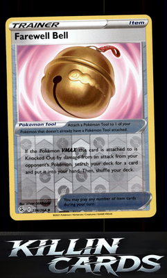 Reverse Holofoil Farewell Bell 234/264 Pokemon Uncommon SWSH08: Fusion Strike Ca