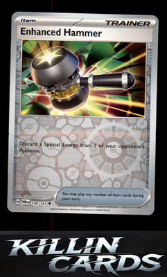 Reverse Holofoil Enhanced Hammer - 148/167 148/167 Pokemon Uncommon SV06: Twilig
