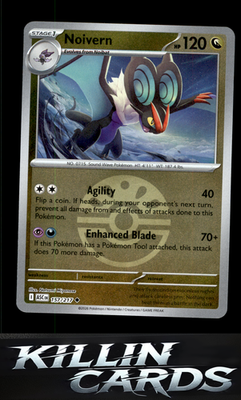 Reverse Holofoil Noivern (Friend Ball) 157/217 Pokemon Uncommon ME: Ascended Her