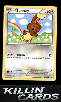 Buneary 84/106 Pokemon Common XY - Flashfire Card LP