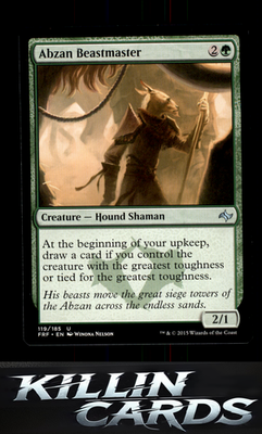 Abzan Beastmaster 119 Magic U Fate Reforged Card NM
