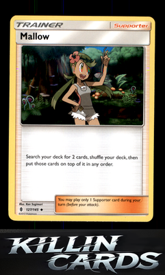 Mallow 127/145 Pokemon Uncommon SM - Guardians Rising Card NM