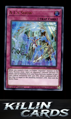 1st Edition A.I.'s Show BROL-EN042 YuGiOh Ultra Rare Brothers of Legend Card NM