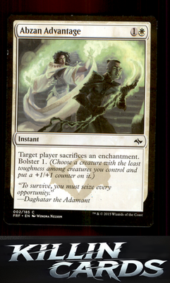 Abzan Advantage 2 Magic C Fate Reforged Card NM