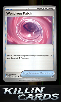 Wondrous Patch 094/094 Pokemon Uncommon ME02: Phantasmal Flames Card NM