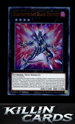 1st Edition Salamangreat Blaze Dragon GFP2-EN025 YuGiOh Ultra Rare Ghosts From t