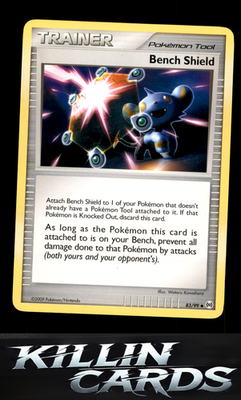 Bench Shield 83/99 Pokemon Uncommon Arceus Card LP