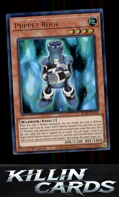 1st Edition Puppet Rook BLMR-EN016 YuGiOh Ultra Rare Battles of Legend: Monstrou