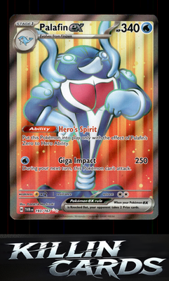 Palafin ex - 193/167 193/167 Pokemon Ultra Rare SV06: Twilight Masquerade Card N