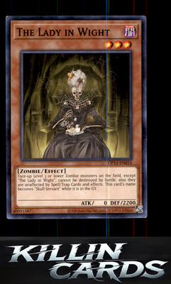 The Lady in Wight OP13-EN014 YuGiOh Common OTS Tournament Pack 13 Card NM