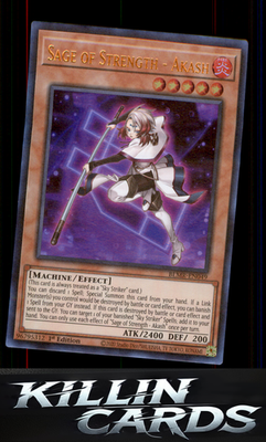 1st Edition Sage of Strength - Akash BLMR-EN049 YuGiOh Ultra Rare Battles of Leg