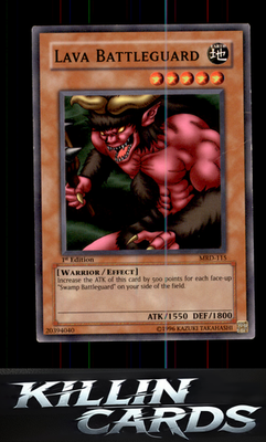 1st Edition Lava Battleguard MRD-EN115 YuGiOh Common Metal Raiders (25th Anniver